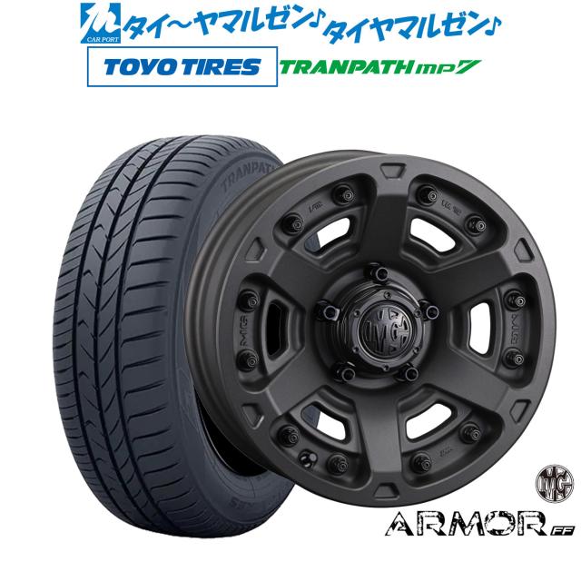 クリムソン MG アーマー FF 18インチ 8.0J トーヨータイヤ トランパス TRANPATH mp7  225/60R18 サマータイヤ ホイール4本セット