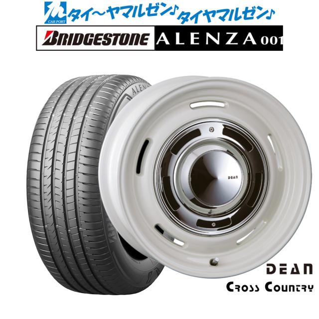 クリムソン ディーン クロスカントリー 18インチ 8.0J ブリヂストン ALENZA アレンザ 001 225/55R18 サマータイヤ ホイール4本セット