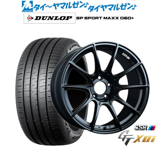 タナベ SSR GT X01 18インチ 7.5J ダンロップ SP SPORT MAXX 060+ 235/60R18 サマータイヤ ホイール4本セット