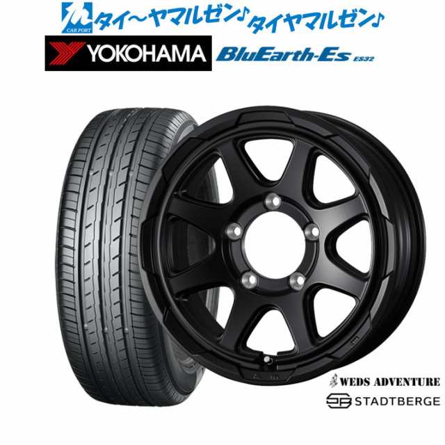 ウェッズ アドベンチャー スタットベルク 15インチ 6.0J ヨコハマ BluEarth-ES ブルーアースイーエス ES32 215/70R15 サマータイヤ ホイ