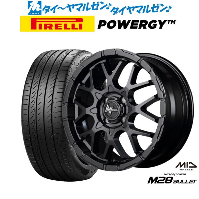 MID ナイトロパワー M28 バレット KC 16インチ 6.0J ピレリ POWERGY
