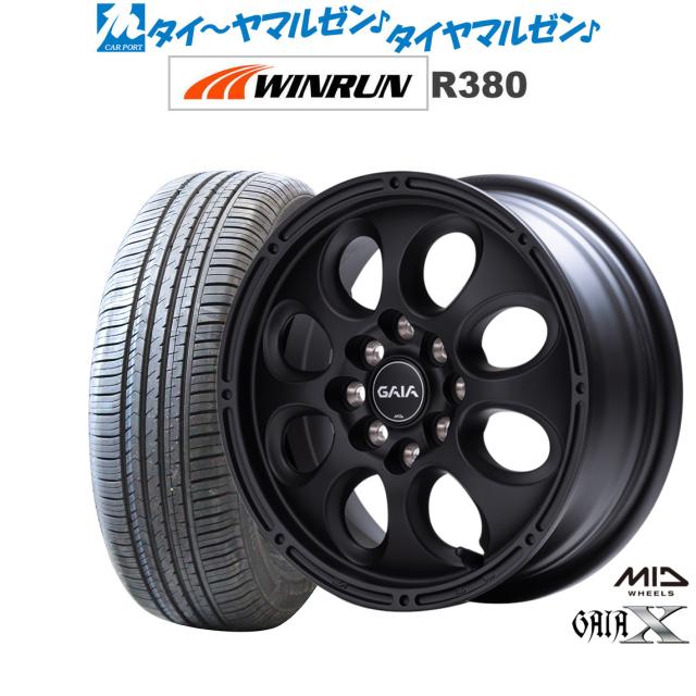 月 MID ガイア X(クロス) 14インチ 5.0J WINRUN ウインラン R380 165