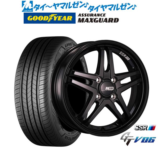 タナベ SSR GT V06 16インチ 6.0J グッドイヤー ASSURANCE アシュアランス MAXGUARD 195/55R16 サマータイヤ ホイール4本セット