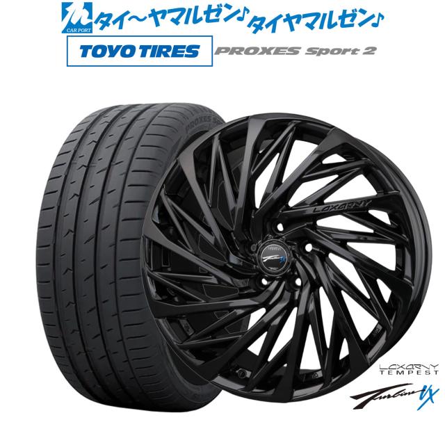BADX ロクサーニ テンペストタービンVX Black Edition 19インチ 8.0J 