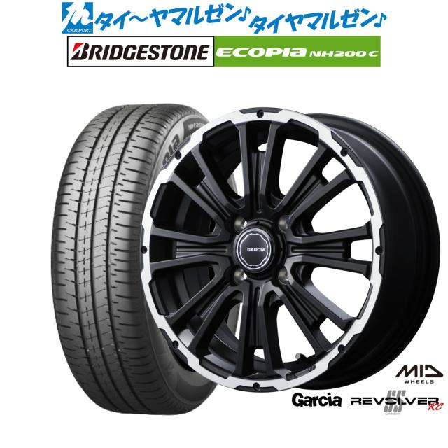 サマータイヤ ホイール4本セット MID ガルシア SSリボルバー KC