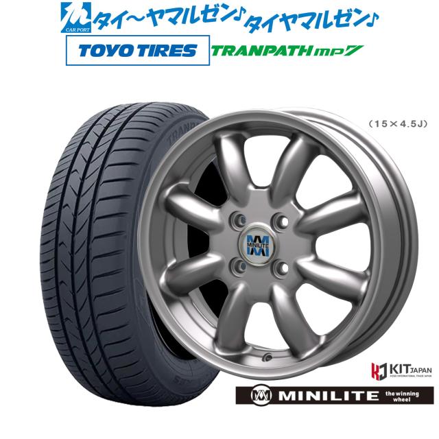 ミニライト 15インチ 4.5J トーヨータイヤ トランパス TRANPATH mp7 