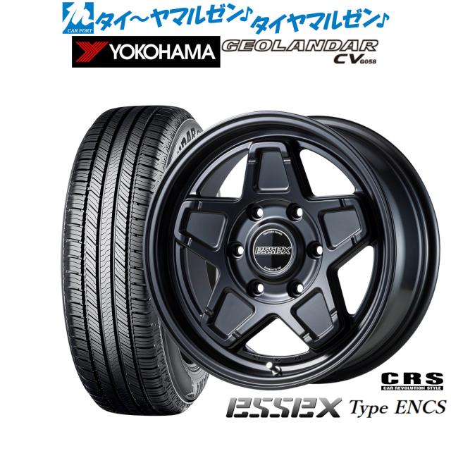 CRS ESSEX エセックス ENCS-16 16インチ 6.5J ヨコハマ GEOLANDAR ジオランダー CV (G058) 215/70R16 サマータイヤ ホイール4本セットの通販は 222,600円