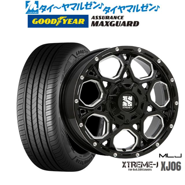 MLJ エクストリーム XJ06 16インチ 7.0J グッドイヤー ASSURANCE