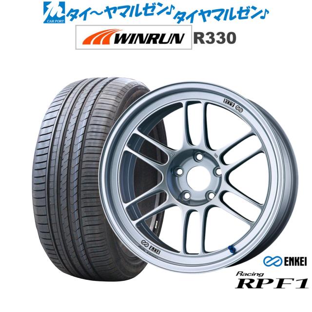 エンケイ RPF1 18インチ 8.0J WINRUN ウインラン R330 225/55R18 サマータイヤ ホイール4本セット