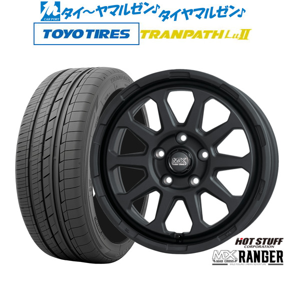 ホットスタッフ マッドクロス レンジャー 17インチ 7.0J トーヨータイヤ トランパス TRANPATH LuII  215/60R17 サマータイヤ ホイール4本セットの通販は