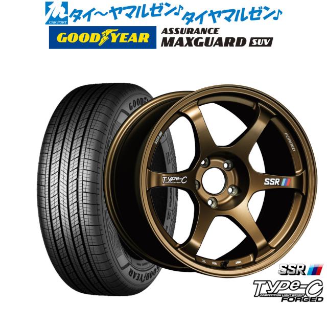 タナベ SSR Type-C FORGED 18インチ 8.0J グッドイヤー ASSURANCE