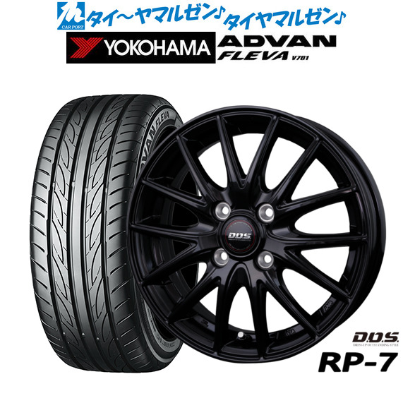 BADX D,O,S(DOS) RP-7 16インチ 6.0J ヨコハマ ADVAN アドバン フレバ V701 195/50R16 サマータイヤ ホイール4本セットの通販は