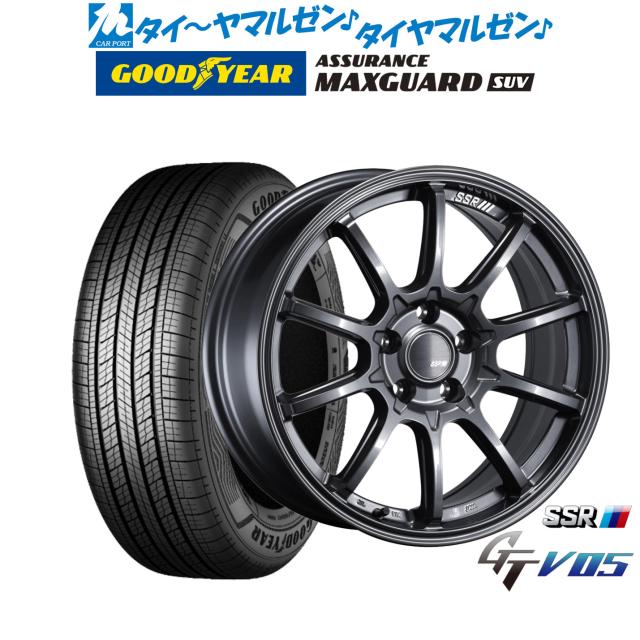 タナベ SSR GT V05 19インチ 8.0J グッドイヤー ASSURANCE MAXGUARD SUV 225/55R19 サマータイヤ ホイール4本セットの通販は 212,500円