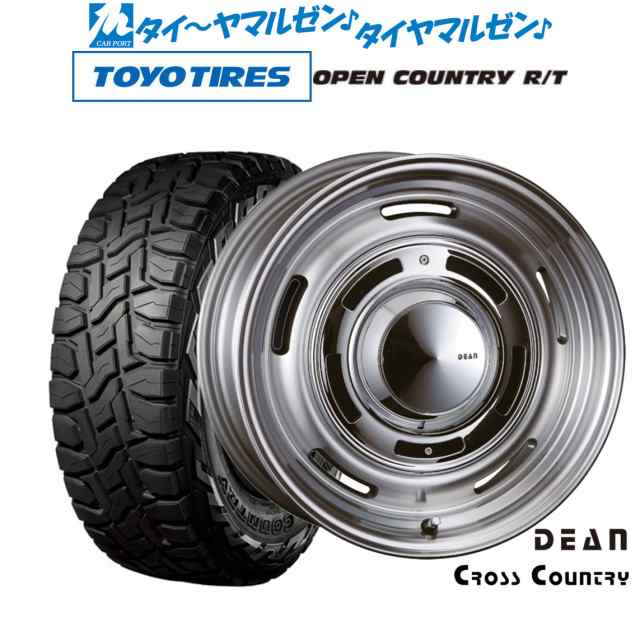 クリムソン ディーン クロスカントリー 16インチ 6.0J トーヨータイヤ オープンカントリー R/T 215/70R16 サマータイヤ ホイール4本セッの通販は