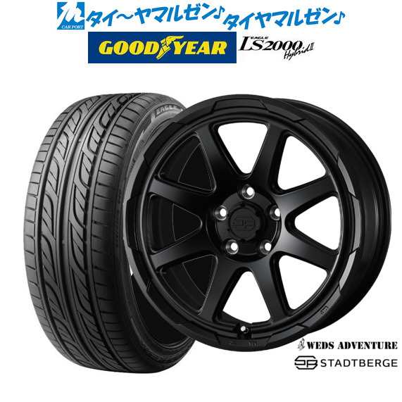 ウェッズ アドベンチャー スタットベルク 17インチ 7.0J グッドイヤー イーグル LS2000 ハイブリッド2(HB2) 215/50R17 サマータイヤ ホイ