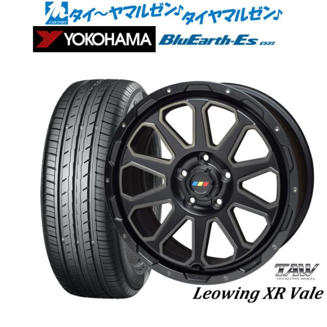トライアルファ レオウイング クロスヴェイル 17インチ 7.0J ヨコハマ BluEarth-ES ブルーアースイーエス ES32 225/55R17 サマータイヤ ホイール4本セット