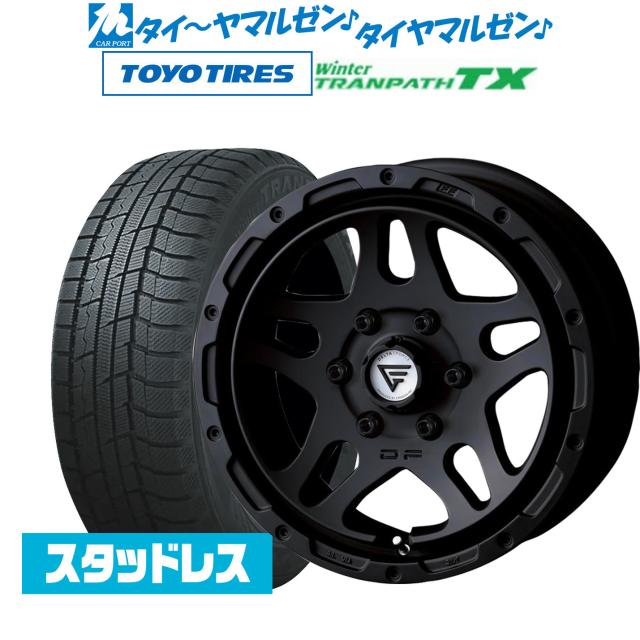 FORCE デルタフォース OVERLANDER(オーバーランダー) 16インチ 7.0J トーヨータイヤ ウィンタートランパス TX 215/65R16 スタッドレスタイヤ ホイール4本セット