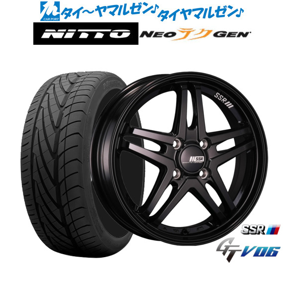 タナベ SSR GT V06 17インチ 7.0J NITTO NEO GEN  215/40R17 サマータイヤ ホイール4本セット
