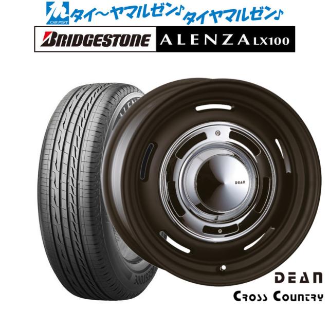 クリムソン ディーン クロスカントリー 18インチ 8.0J ブリヂストン ALENZA アレンザ LX100 265/65R18 サマータイヤ ホイール4本セット 340,000円