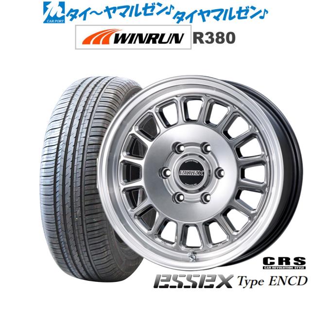 CRS ESSEX エセックス ENCD(1ピース) ハイパーグロス 17インチ 6.5J WINRUN ウインラン R380 215/60R17 96V サマータイヤ ホイール4本セット 115,300円
