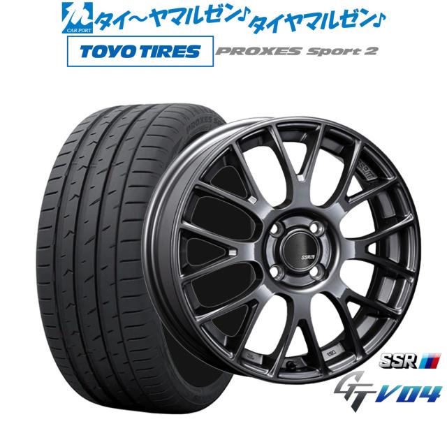 タナベ SSR GT V04 17インチ 7.0J トーヨータイヤ プロクセス PROXES スポーツ2 205/50R17 サマータイヤ ホイール4本セット