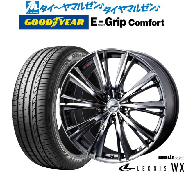 サマータイヤ ホイール4本セット ウェッズ レオニス SK ヨコハマ ADVAN アドバン フレバ V701 225/35R19 ウェッズ レオニス WX 18インチ 8.0J グッドイヤー エフィシエント