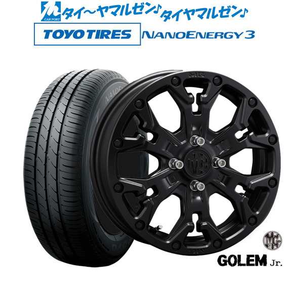 クリムソン MG ゴーレム Jr. 14インチ 4.5J トーヨータイヤ NANOENERGY ナノエナジー 3 165/55R14 サマータイヤ ホイール4本セット