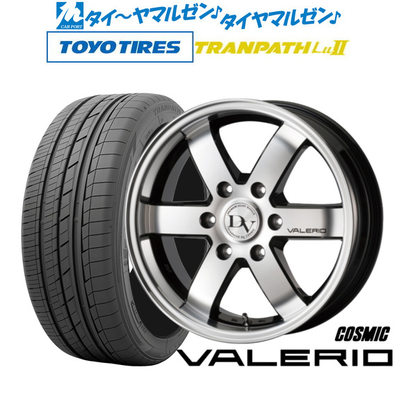 コスミック ディアヴォレット ヴァレリ 17インチ 6.5J トーヨータイヤ トランパス TRANPATH LuII(Lu2) 215/60R17 サマータイヤ ホイール4本セット