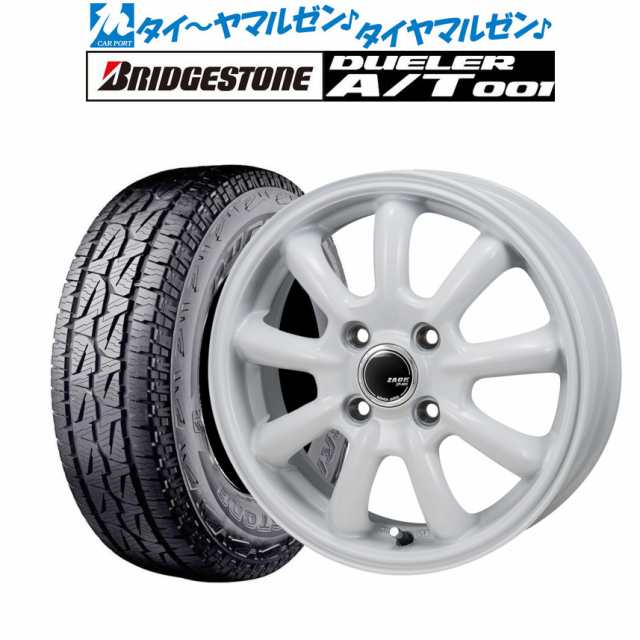 JAPAN三陽 ZACK JP-209 Limited Edition 16インチ 6.5J ブリヂストン DUELER デューラー A/T 001 215/70R16 サマータイヤ ホイール4本セ