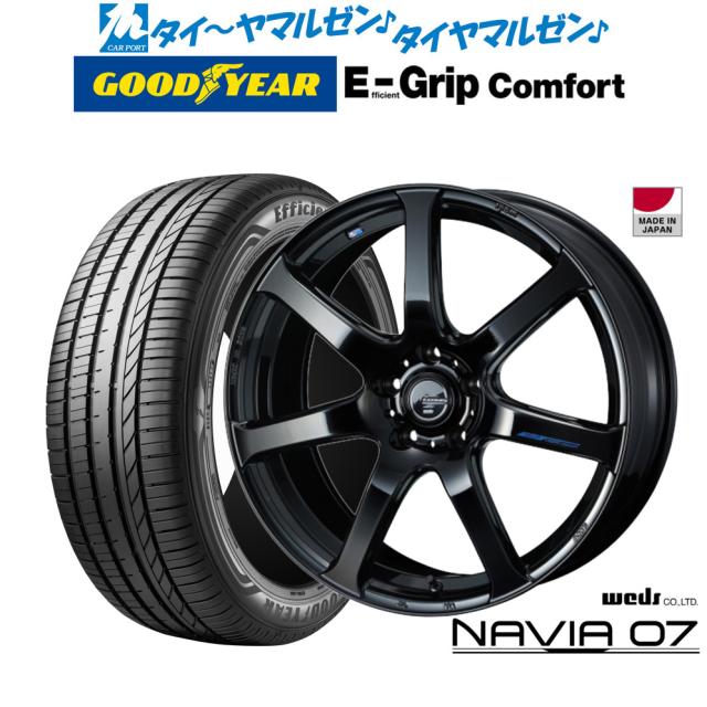 ウェッズ レオニス ナヴィア07 18インチ 7.0J グッドイヤー エフィ