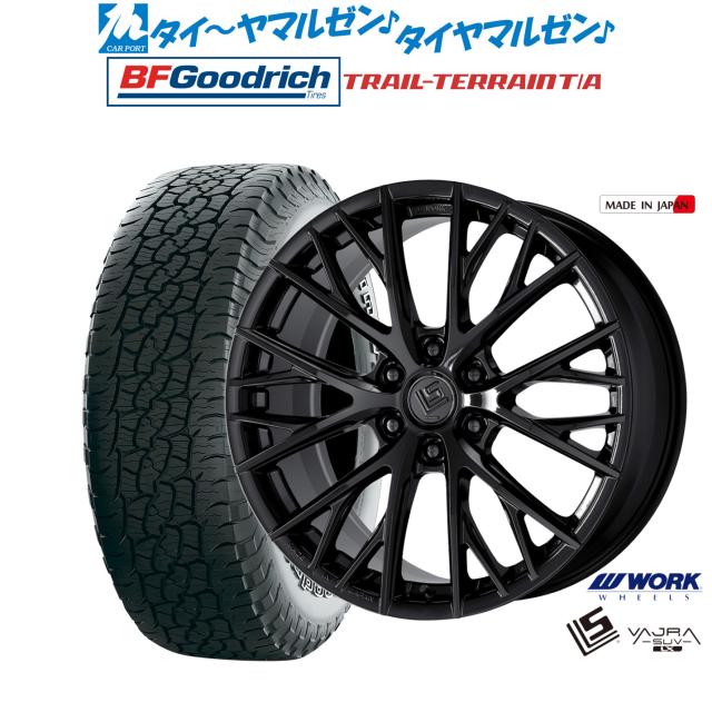 ワーク LS バサラ SUV LX 22インチ 10.0J BFグッドリッチ トレールテレーン T/A 285/45R22 オフロードタイヤ ホイール4本セット 297,630円