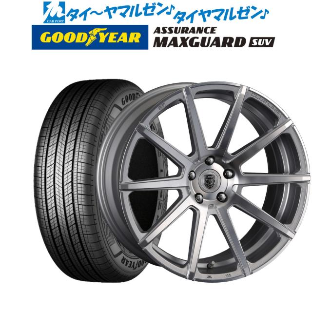 クリムソン クラブリネア マルディニFF 19インチ 8.0J グッドイヤー ASSURANCE MAXGUARD SUV 225/55R19 サマータイヤ ホイール4本セットの通販は