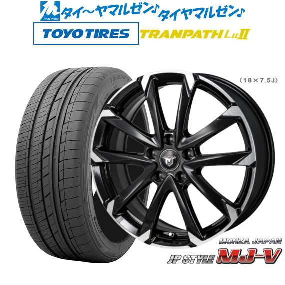 モンツァ JP STYLE MJ-V 17インチ 7.0J トーヨータイヤ トランパス Lu2 215/60R17 サマータイヤ ホイール4本セット