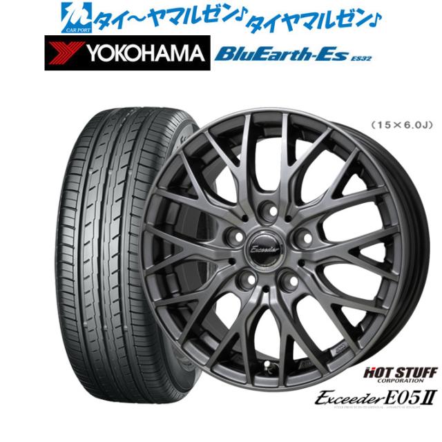 ホットスタッフ エクシーダー E05II 16インチ 6.5J ヨコハマ BluEarth