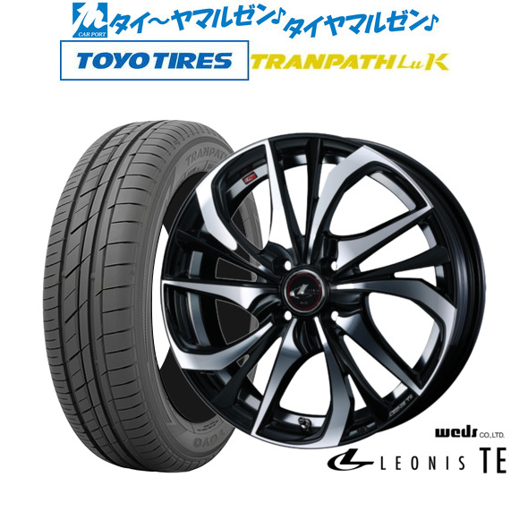 235/55R18 100V ダンロップ エナセーブ RV505 weds LEONIS TE