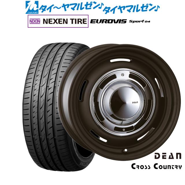 クリムソン ディーン クロスカントリー 16インチ 6.0J NEXEN ネクセン ロードストーン ユーロビズ Sport 04 195/45R16 サマータイヤ ホイール4本セットの通販は
