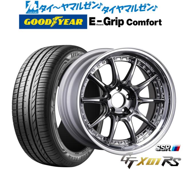 タナベ SSR GT X01 RS 20インチ 8.5J グッドイヤー エフィシエント グリップ コンフォート 245/40R20 サマータイヤ ホイール4本セットの通販は 445,700円
