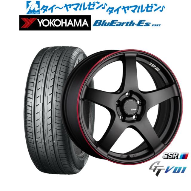 タナベ SSR GT V01 17インチ 7.0J ヨコハマ BluEarth-ES ブルーアースイーエス ES32 215/50R17 サマータイヤ ホイール4本セット