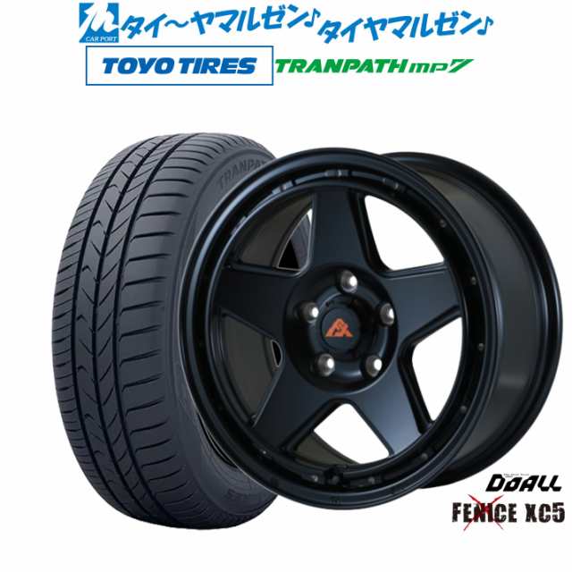 ドゥオール アルジェノン フェニーチェ クロス XC5 16インチ 7.0J トーヨータイヤ トランパス mp7 205/60R16 サマータイヤ ホイール4本