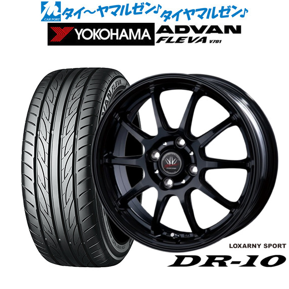 BADX ロクサーニスポーツ DR-10 16インチ 6.0J ヨコハマ ADVAN