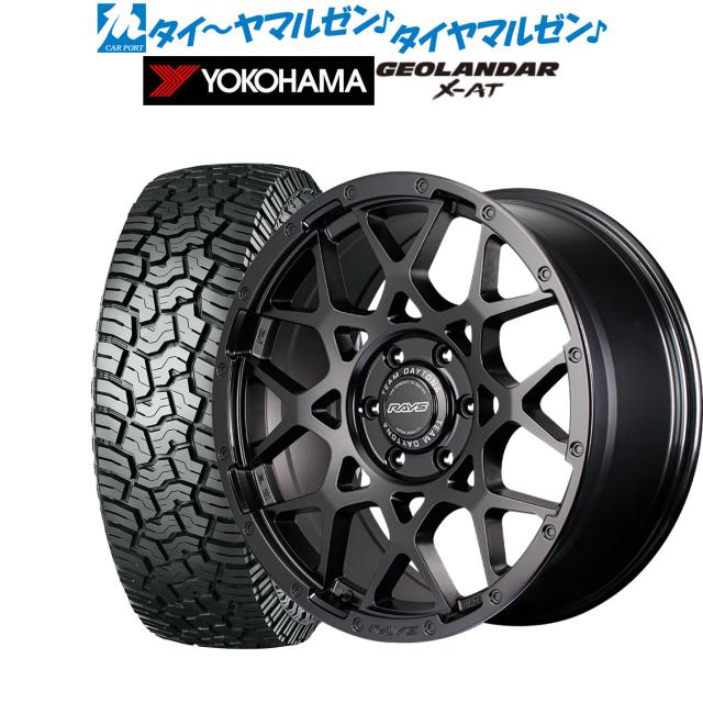 レイズ チームデイトナ M8 BLACK EDITION 20インチ 9.0J ヨコハマ GEOLANDAR ジオランダー X-AT (G016) 285/60R20 サマータイヤ ホイール4本セット