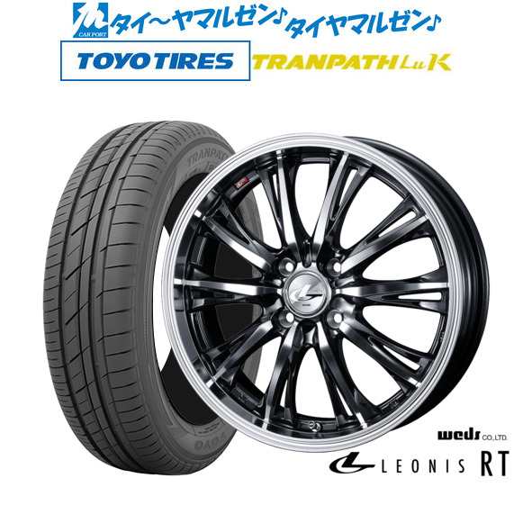 ウェッズ レオニス RT 14インチ 4.5J トーヨータイヤ トランパス LuK 155/65R14 サマータイヤ ホイール4本セット