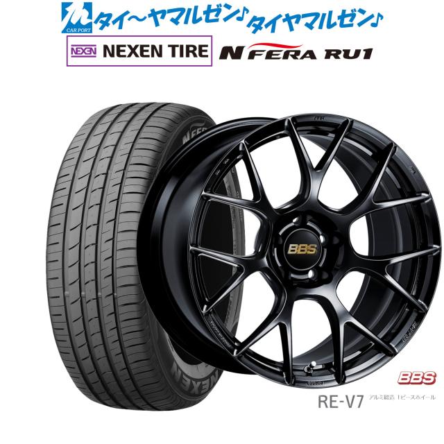 BBS JAPAN RE-V7 19インチ 8.5J NEXEN ネクセン N FERA RU1 225/55R19 サマータイヤ ホイール4本セットの通販は