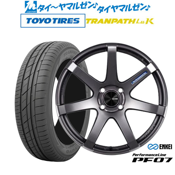 165/50R16 社外アルミ タイヤセット 5J 100 45 (ポリッシュ/ブラックカラー)