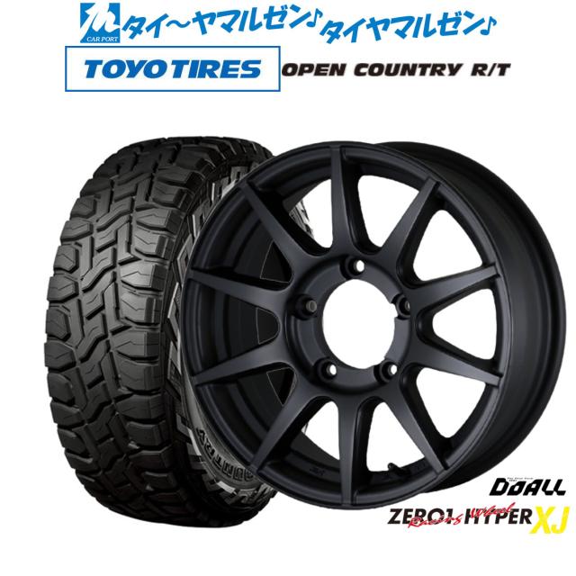 ドゥオール CST ZERO-1 ハイパーXJ 16インチ 6.0J トーヨータイヤ OPEN COUNTRY オープンカントリー RT 215/70R16 オフロードタイヤ ホイール4本セット