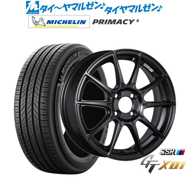 タナベ SSR GT X01 16インチ 6.5J ミシュラン プライマシー プライマシー5 195/60R16 サマータイヤ ホイール4本セット
