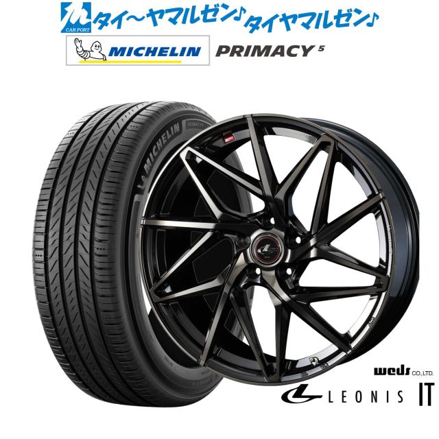 ウェッズ レオニス IT 18インチ 7.0J ミシュラン プライマシー プライマシー5 235/55R18 サマータイヤ ホイール4本セット