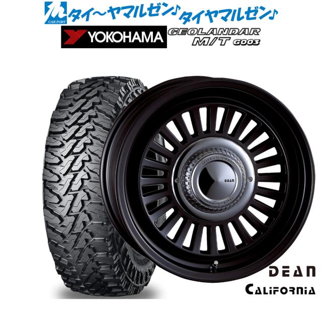 クリムソン ディーン カリフォルニア 16インチ 7.0J ヨコハマ GEOLANDAR ジオランダー MT (G003) 235/85R16 サマータイヤ ホイール4本セット 105,100円