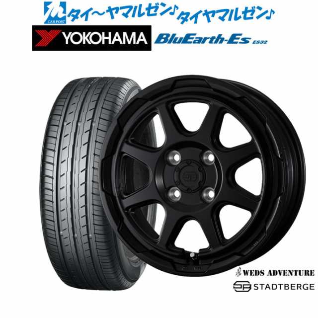 ウェッズ アドベンチャー スタットベルク 14インチ 4.5J ヨコハマ BluEarth-ES ブルーアースイーエス ES32 165/65R14 サマータイヤ ホイ