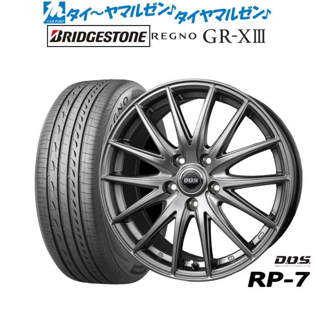 BADX D,O,S(DOS) RP-7 16インチ 6.5J ブリヂストン REGNO レグノ GR-XIII(GR-X3) 175/60R16 サマータイヤ ホイール4本セット